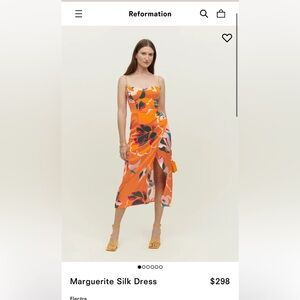 Marguerite Silk Dress